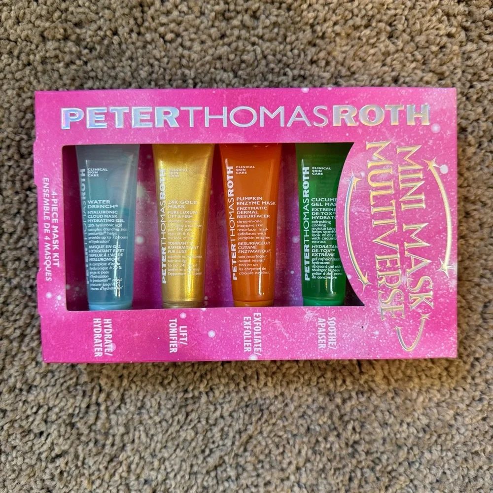 Peter Thomas Roth Mini Mask Multiverse 4-Piece Mask Set Skincare Gift - Picture 1 of 4